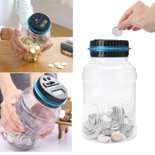 Load image into Gallery viewer, Kids Bank Electronic Digital LCD Counting Coin Money Saving Box Counter Coin Storage Money Box